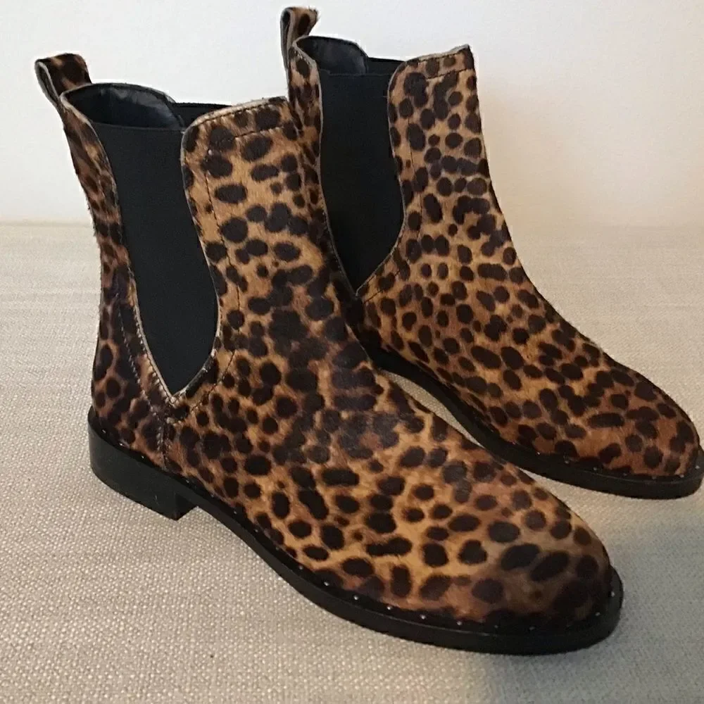 Rebecca Minkoff Sabeen Too Leopard Bootie